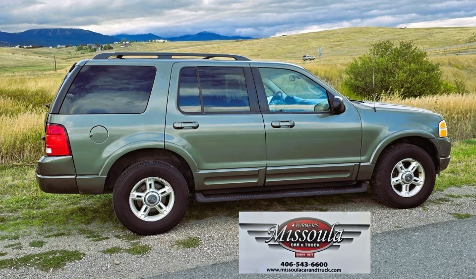 Green 2002 Ford Explorer SUV / Crossover Four-Wheel Drive 5-Speed Automatic Overdrive